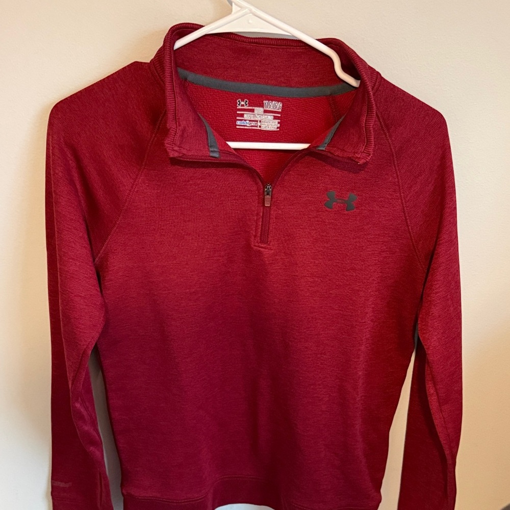 Under Armour Crimson Half-Zip Pullover